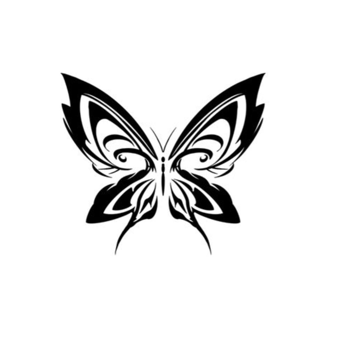 Miniatura Tatuagem Temporária Borboleta Song Kang Park Jae Eon Dorama