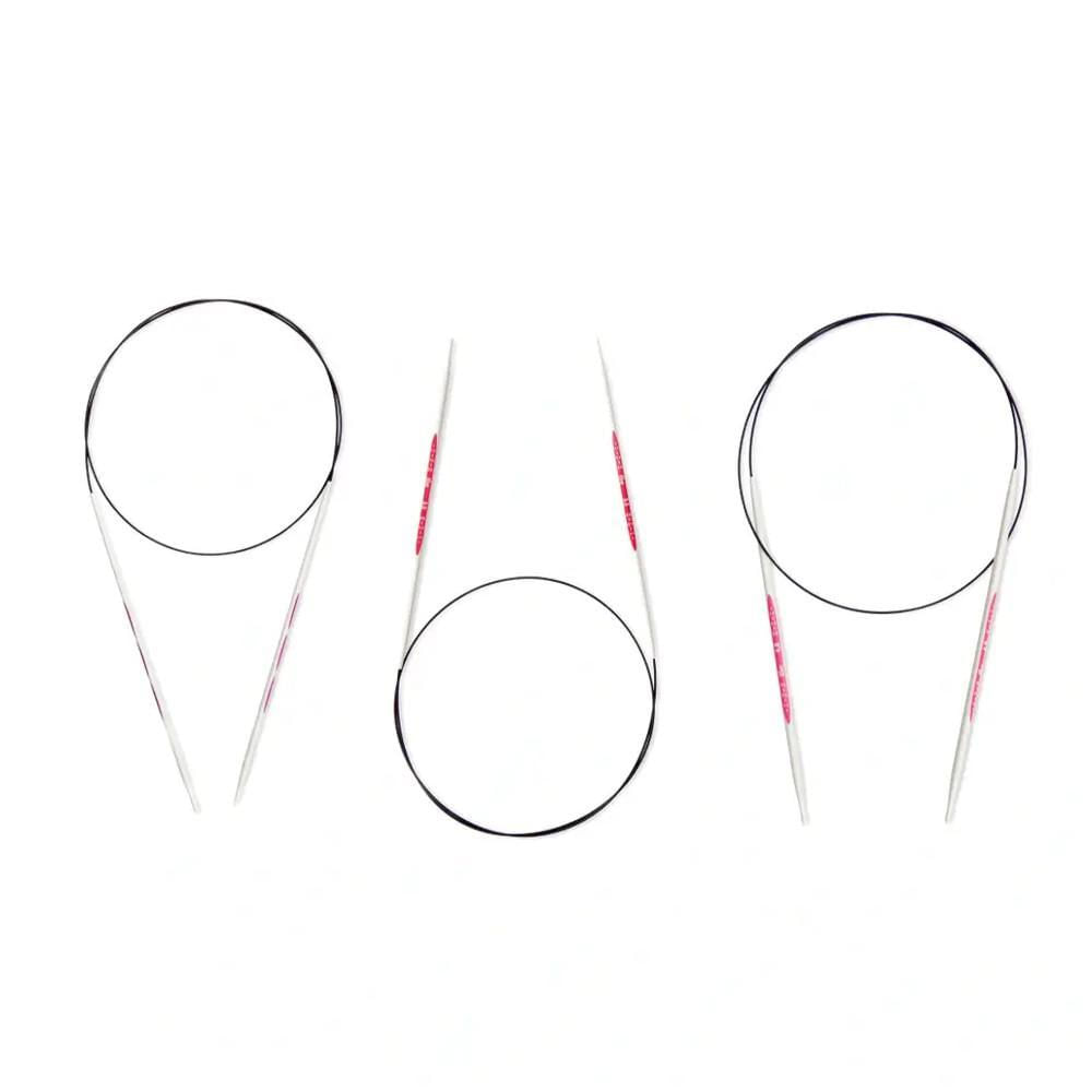 Miniatura Kit Agulhas Circulares Para Tricô Prym Ergonomics 3 Peças