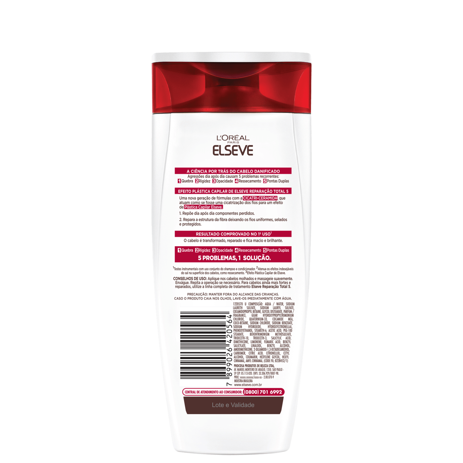 Miniatura Elseve Reparação Total 5 - Shampoo 200ml