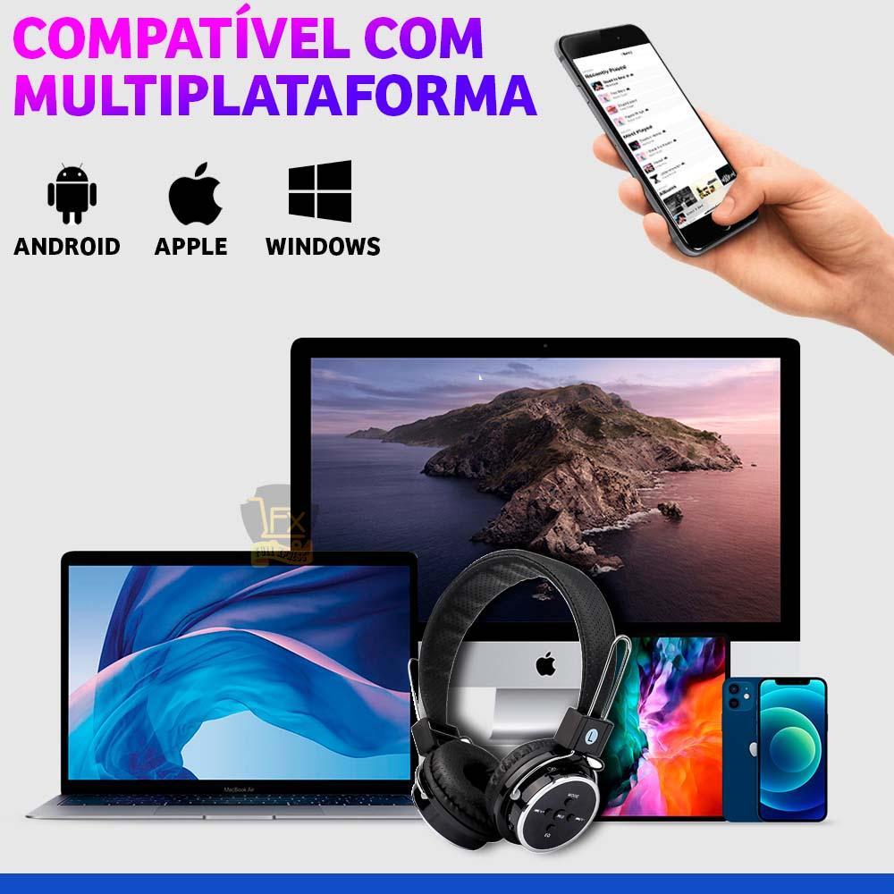 Fone Bluetooth Estéreo Sem Fio - Sly-B05 - Sumexr