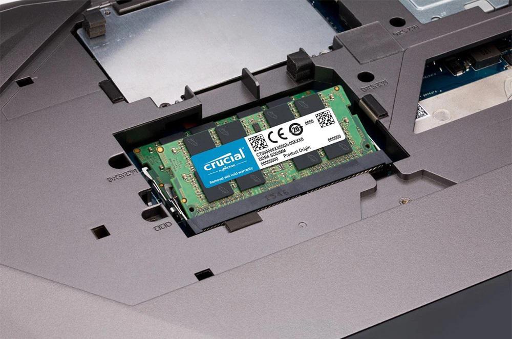 Miniatura Memória Crucial 16GB DDR4 2666 SODIMM - Melhore seu Notebook