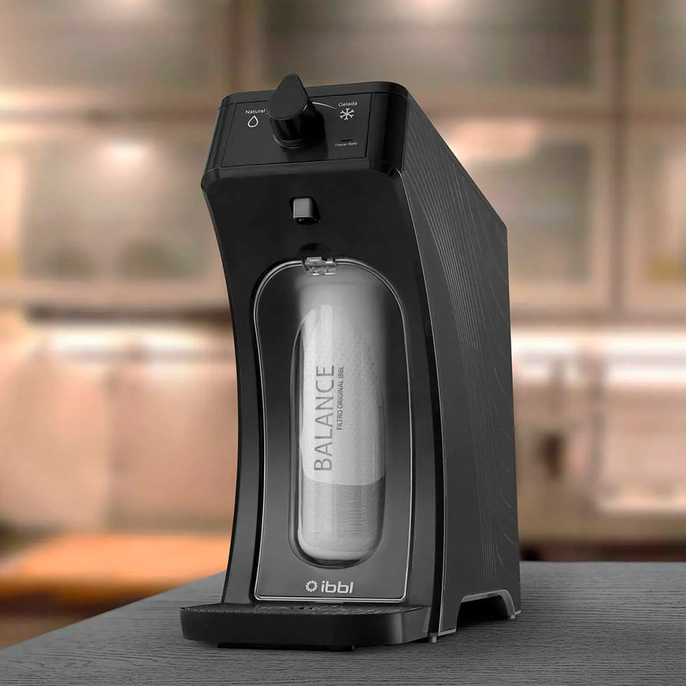 Miniatura Purificador de Água IBBL Novo E-due Equilibrium Grafite - Bivolt