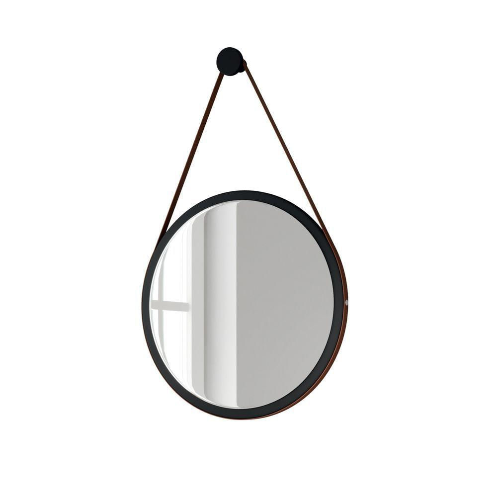 Miniatura Cristaleira Portas De Vidro Rebeca E Espelho Adnet 54cm C05 Off White/freijó - Mpozenato