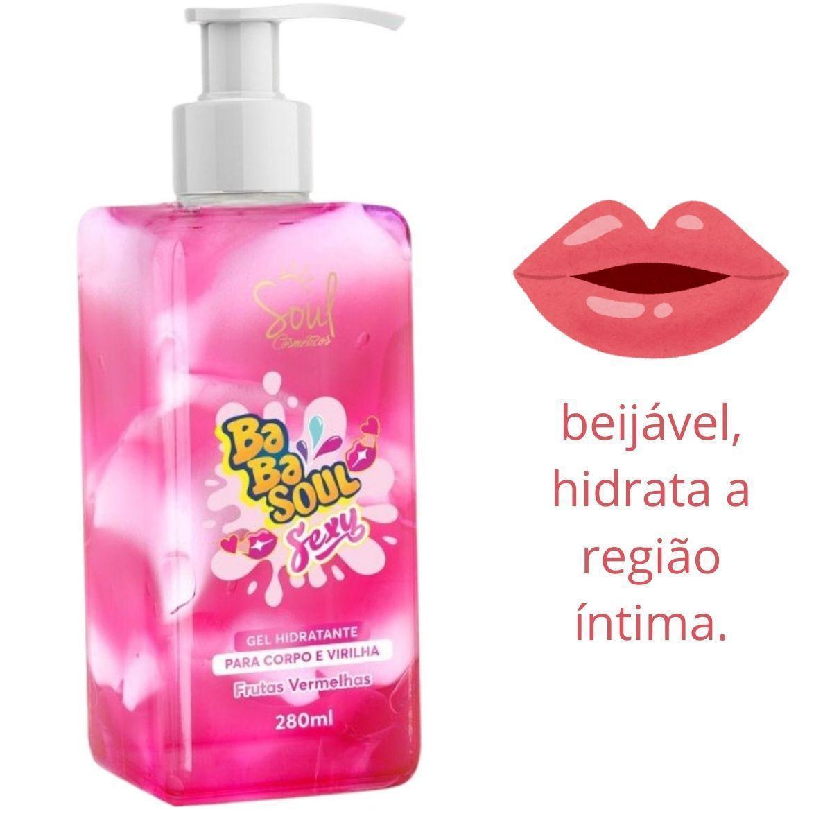 Creme Hidratante Beijavel Babasoul Frutas Vermelhas Soul