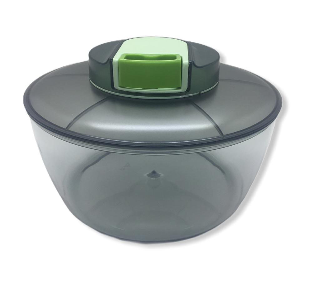 Centrífuga De Salada Seca Verdura Manual Cozinha A Corda 4Lt