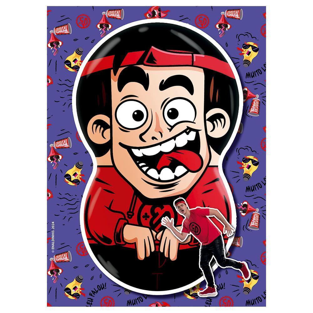 Quebra-Cabeça 60 Peças Enaldinho Imagem Surpresa