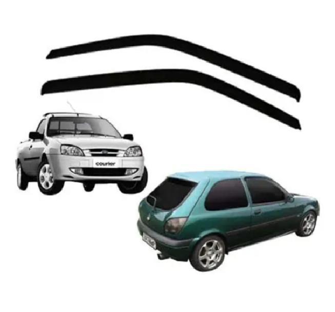 Miniatura Calha Chuva Fiesta 96-07 Courrier 97-13 2P Calha de chuva automotiva