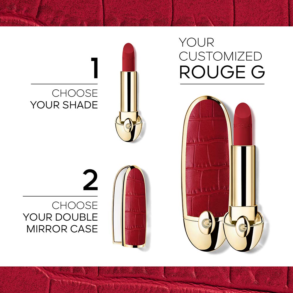 Batom Guerlain Refil Rouge G Velvet 214