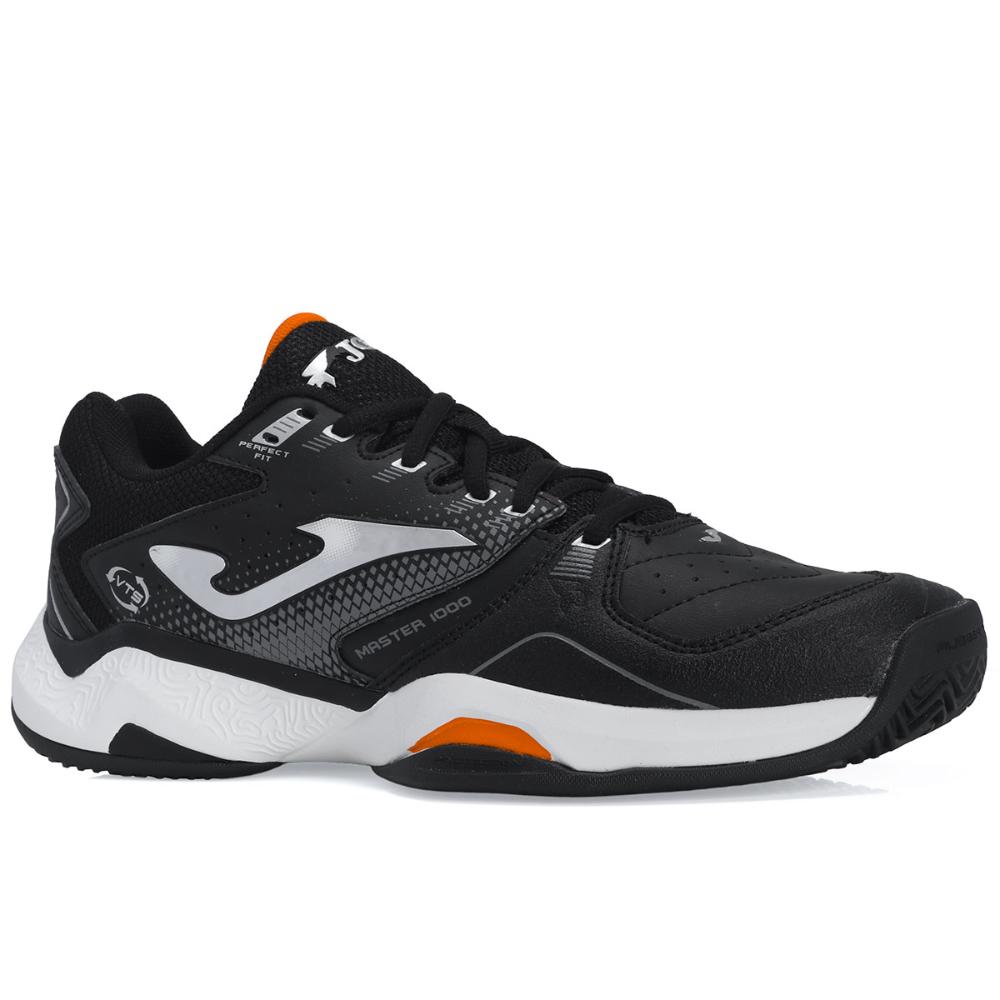 Tênis Joma Master 1000 Clay - Saibro - Preto Prata e Branco 41