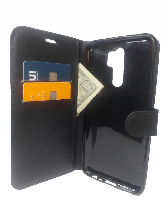 Miniatura Capa Carteira Para Xiaomi Redmi 9 Tela De 6.53 Capinha Case
