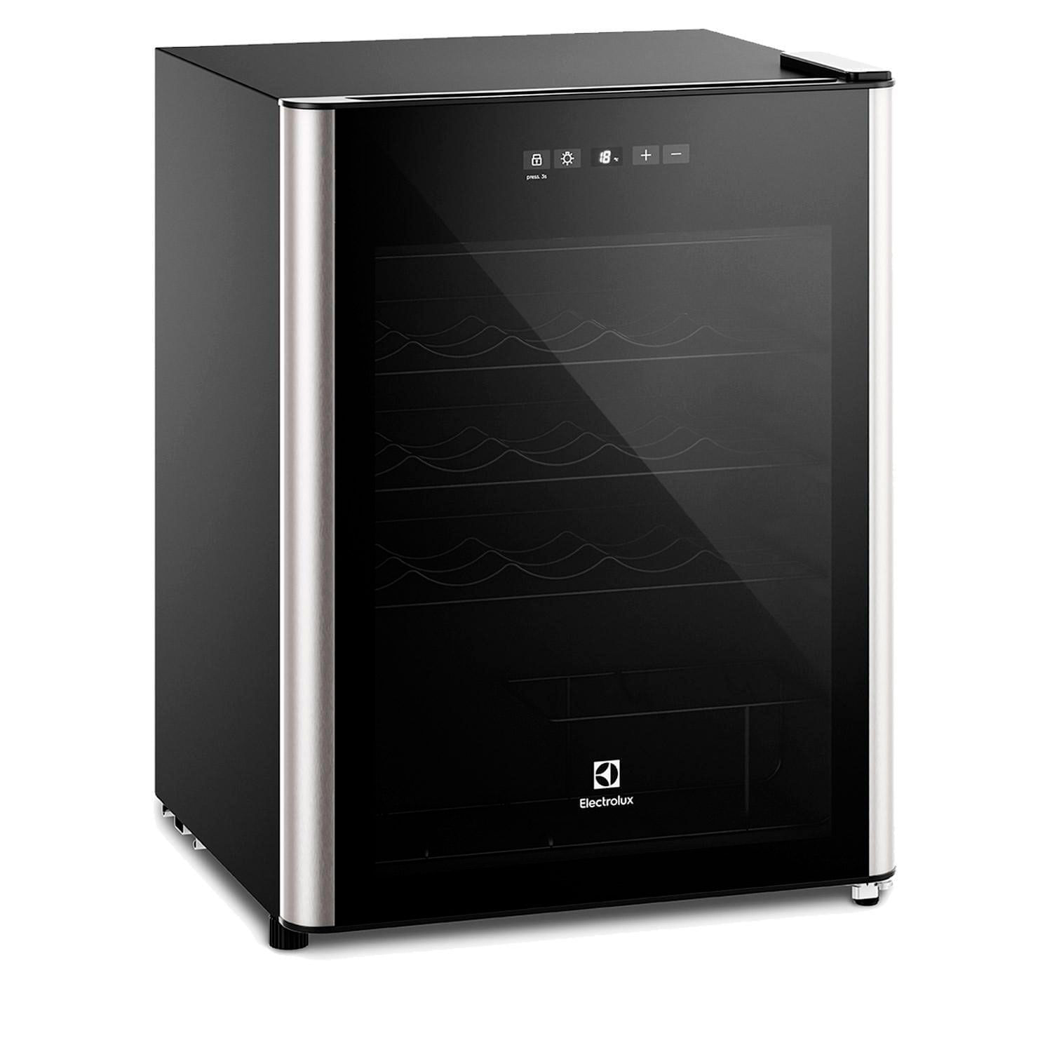 Miniatura Adega Electrolux 24 Garrafas Uma Porta com Painel Digital WSF24 110