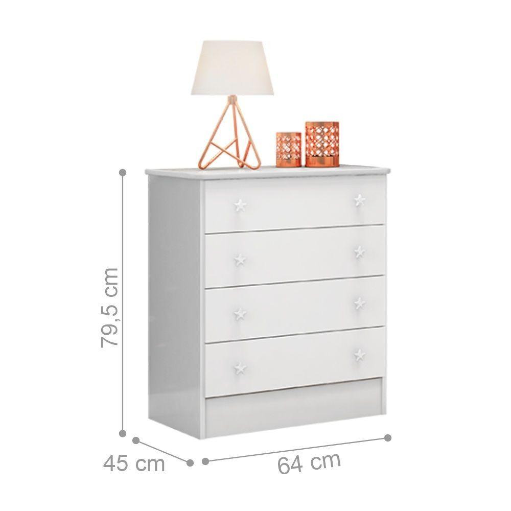 Miniatura Gaveteiro Owens Branco