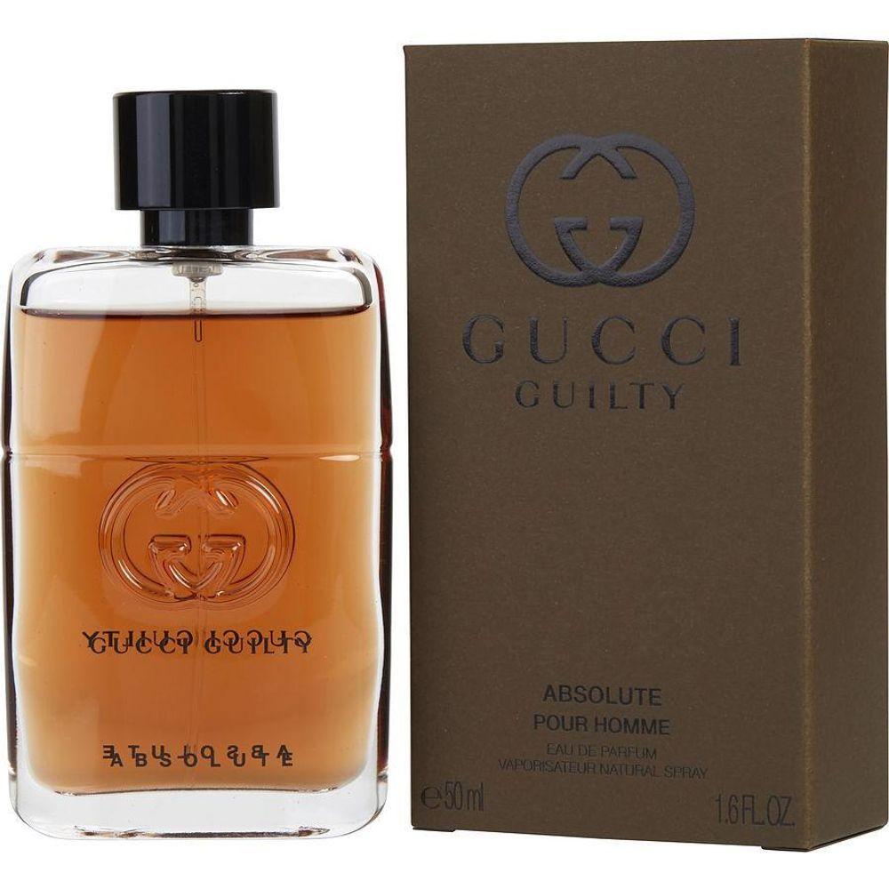 Miniatura Perfume Masculino Gucci Guilty Absolute Gucci Eau De Parfum Spray 50 Ml
