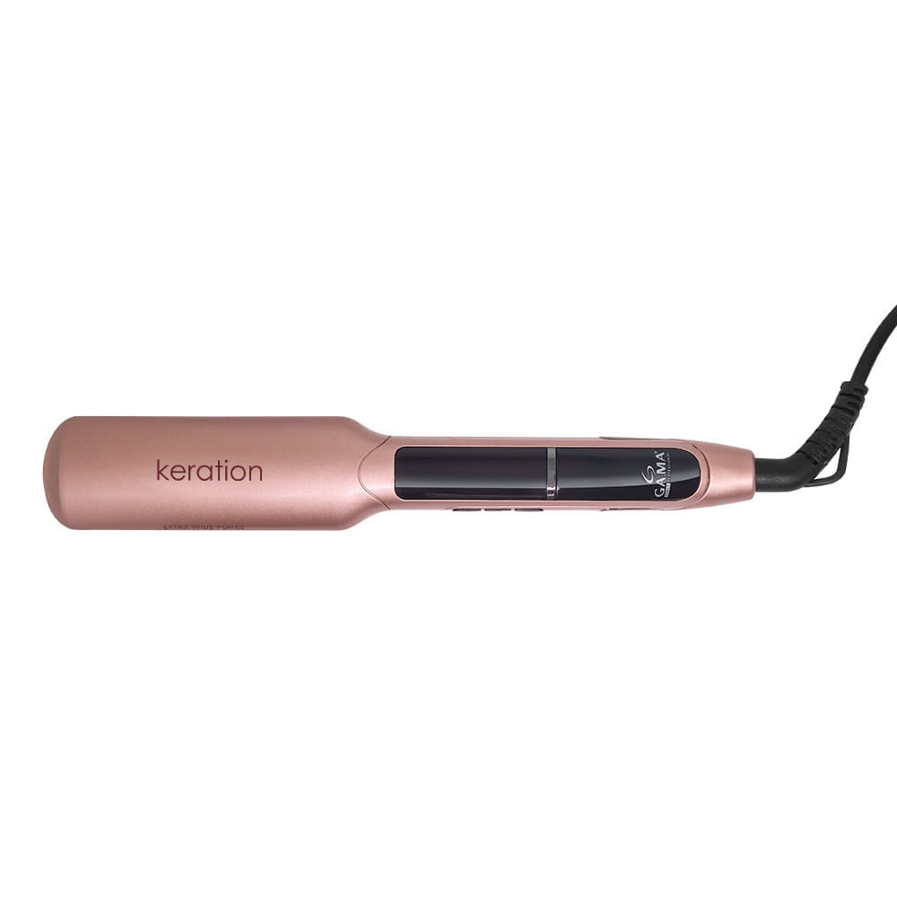 Miniatura Prancha de Cabelo X-Wide Keration Pro Bivolt Bivolt