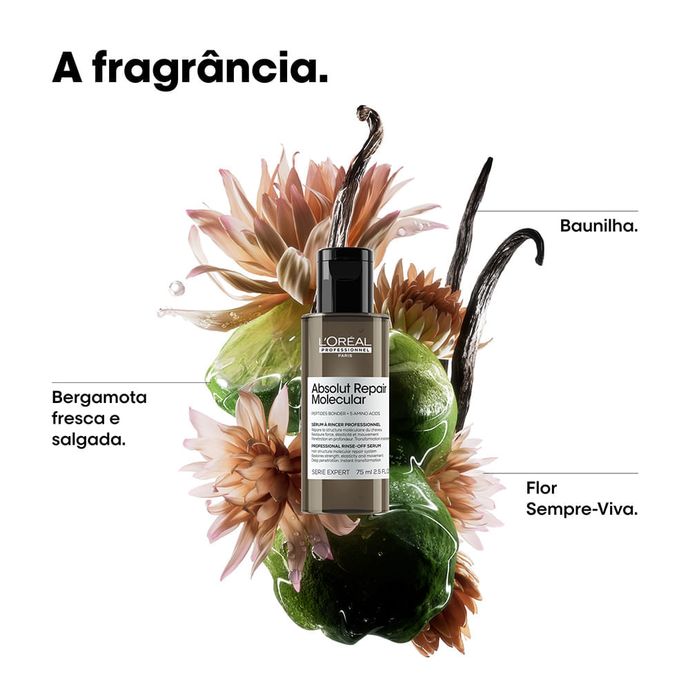 Miniatura Sérum Reconstrutor L'Oréal Professionnel Absolut Repair Molecular 75ml