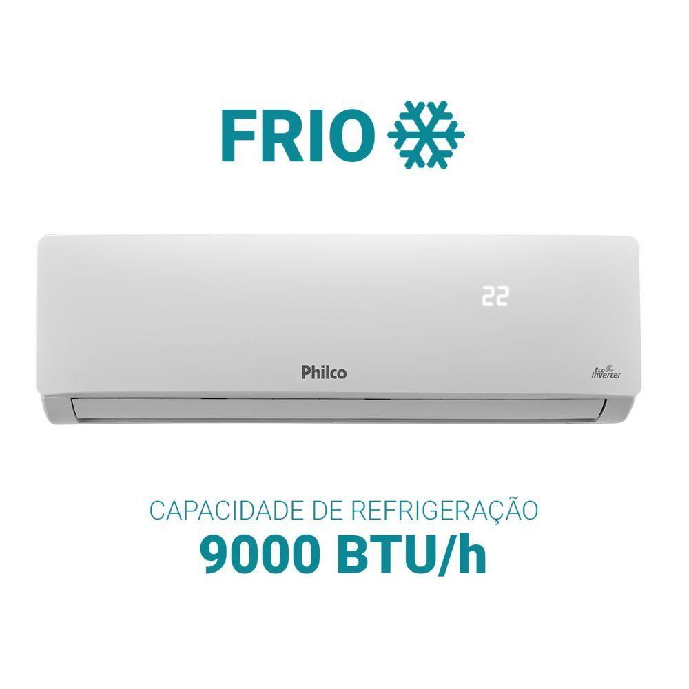 Miniatura Ar Condicionado Split Inverter Philco PAC9FC 9000 BTUs Frio 220V
