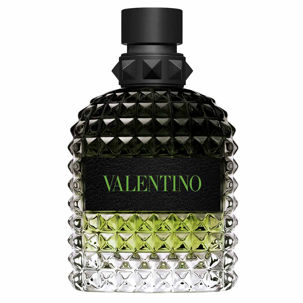 Miniatura Perfume Valentino Born In Roma Green Stravaganza Uomo Eau de Toilette Masculino 100ml