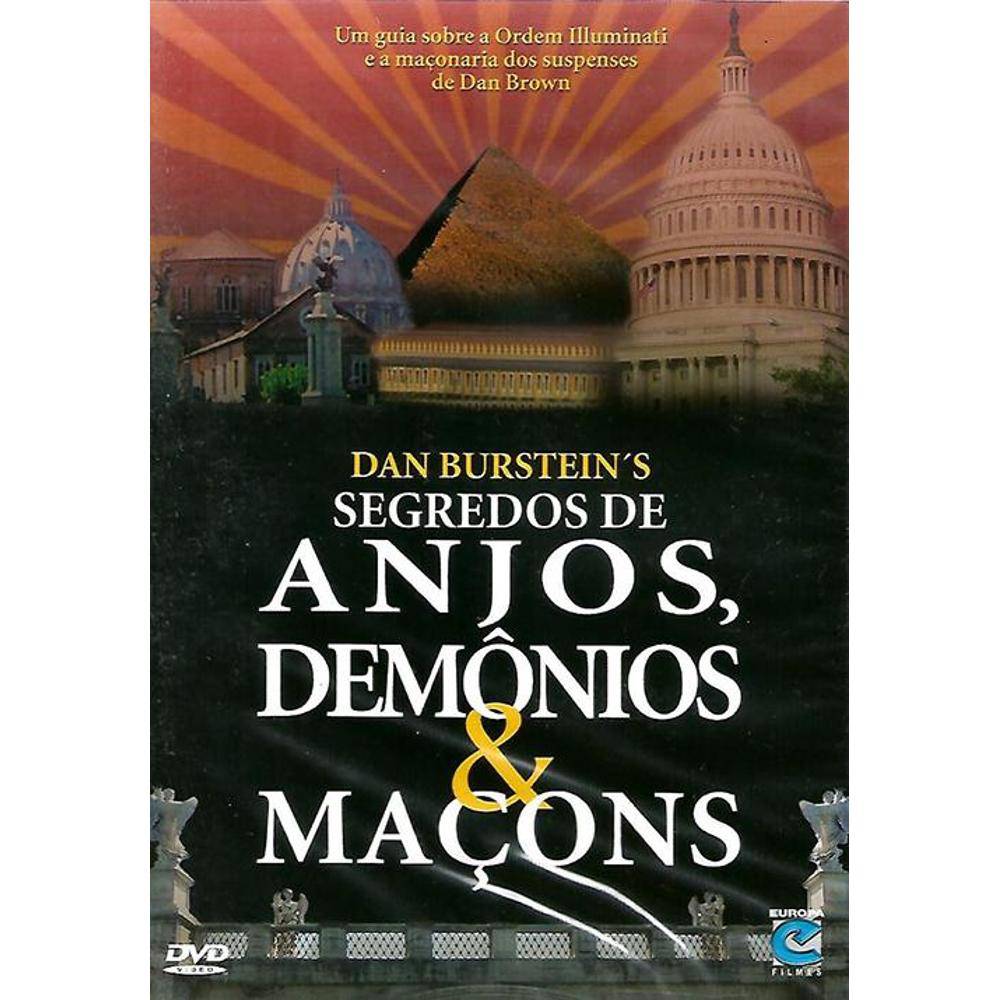 Miniatura DVD Anjos Demônios e Maçons