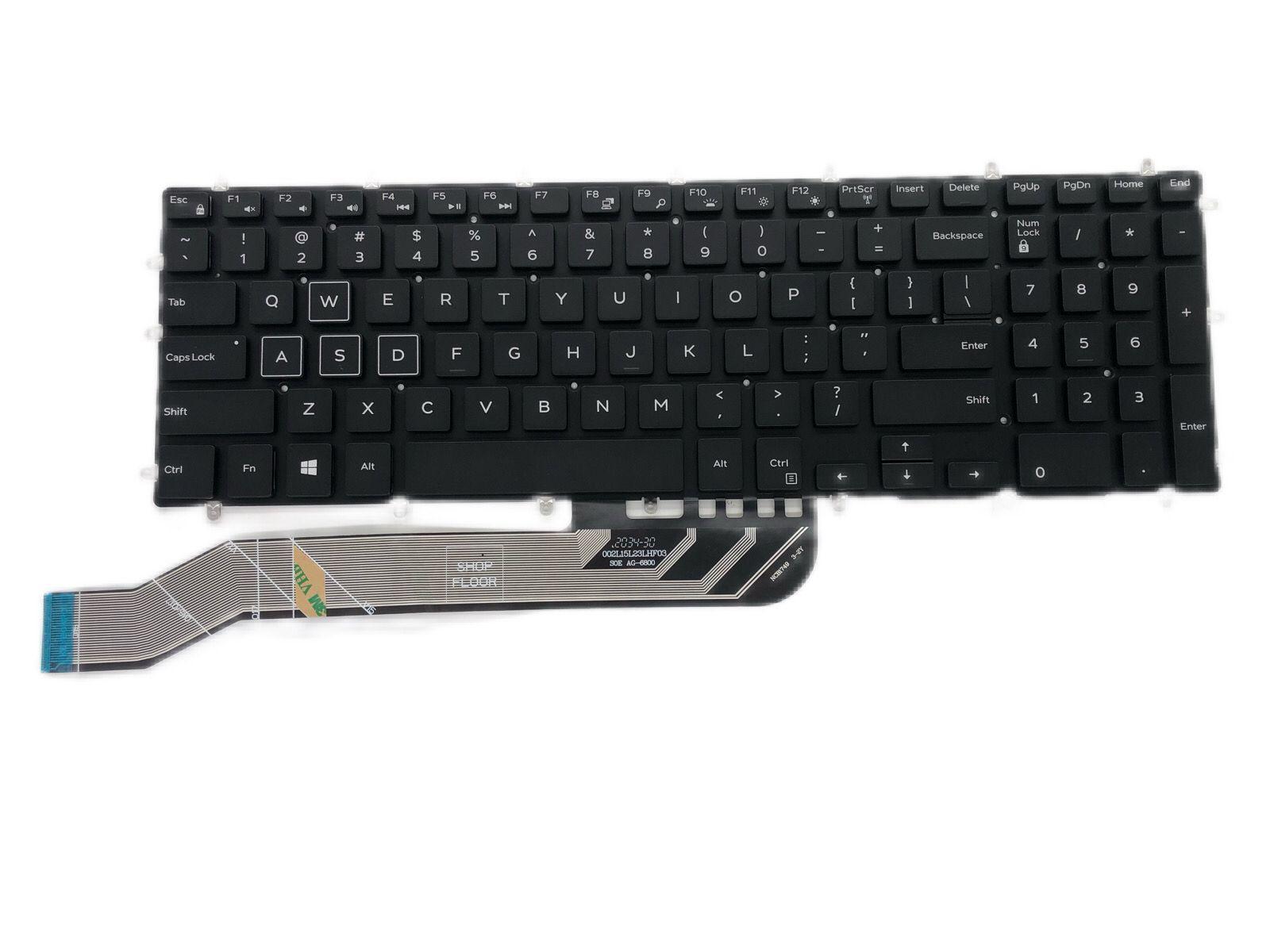 Miniatura Teclado Para Notebook Dell G5 15 5590 Us Iluminado