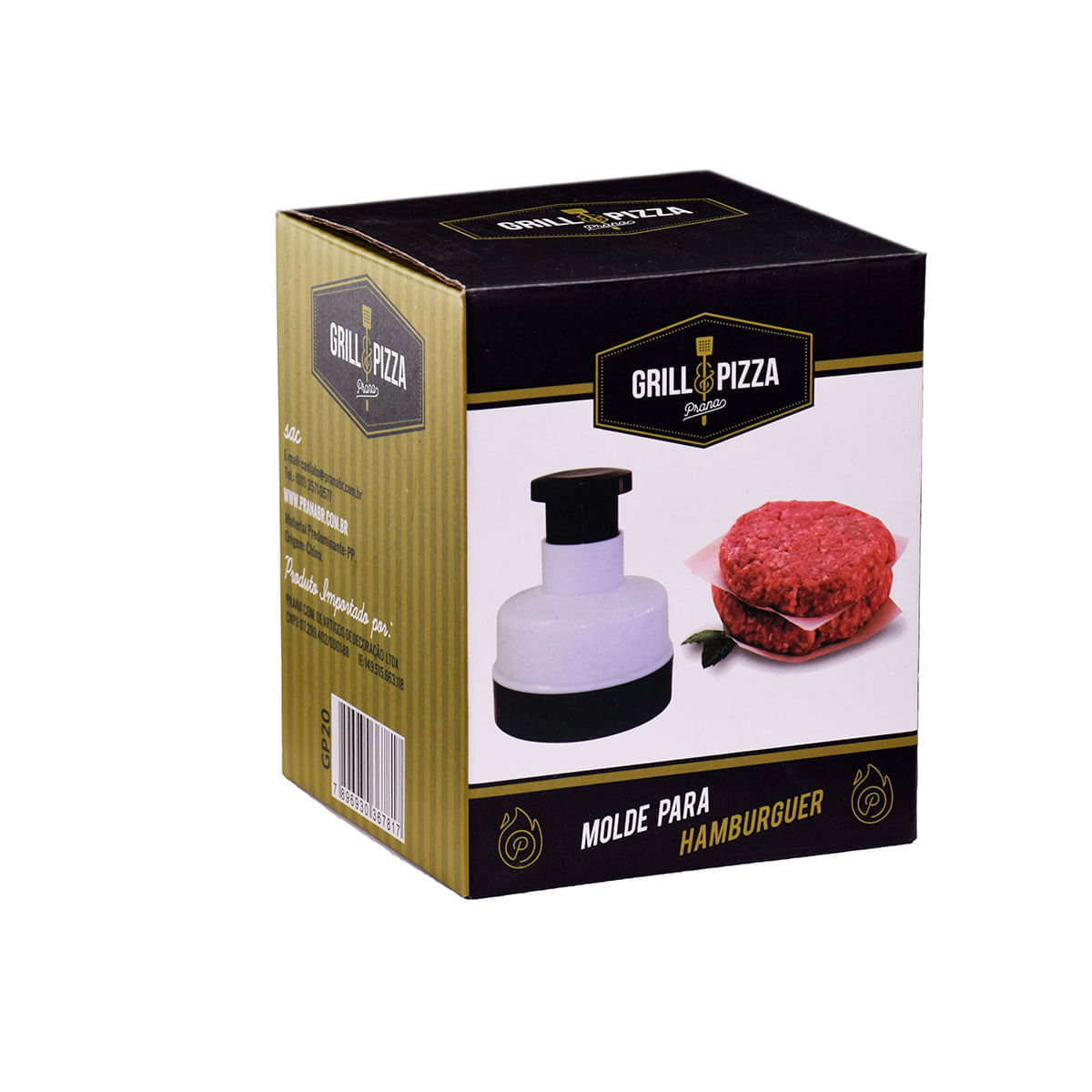 Miniatura Molde de Hamburguer - Prana