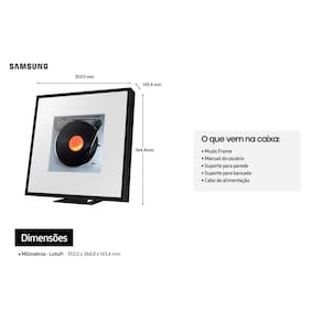 Combo Samsung TV 70" UN70U8500 4K + Music Frame HW-LS60D