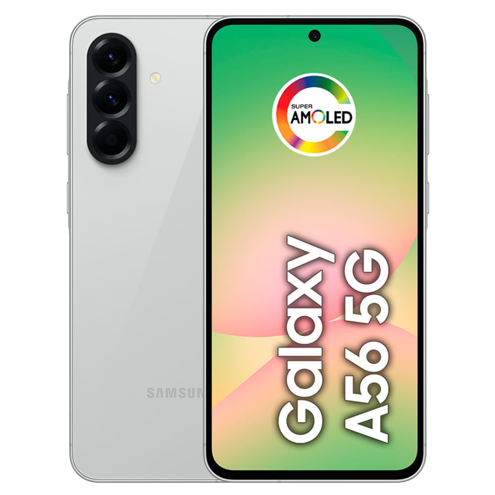Miniatura Smartphone Samsung Galaxy A56 5G 128GB, 8GB RAM, Câmera 50MP, IP67, Super AMOLED 6.7", Recursos AI Cinza BIVOLT