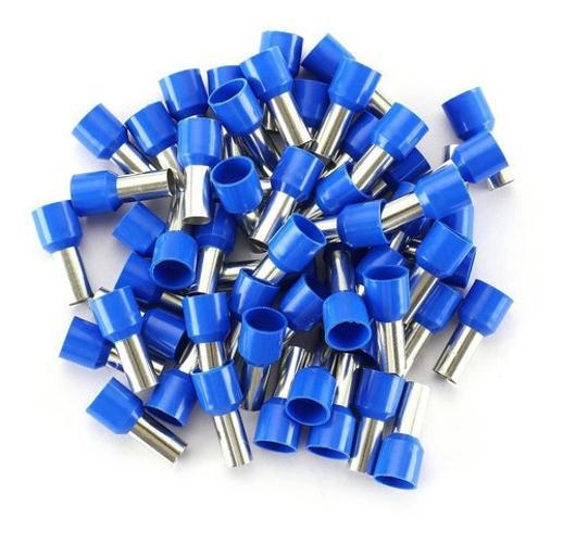 Miniatura 100Un Terminal Tubular Ilhós Conector 16Mm Pré Isolado