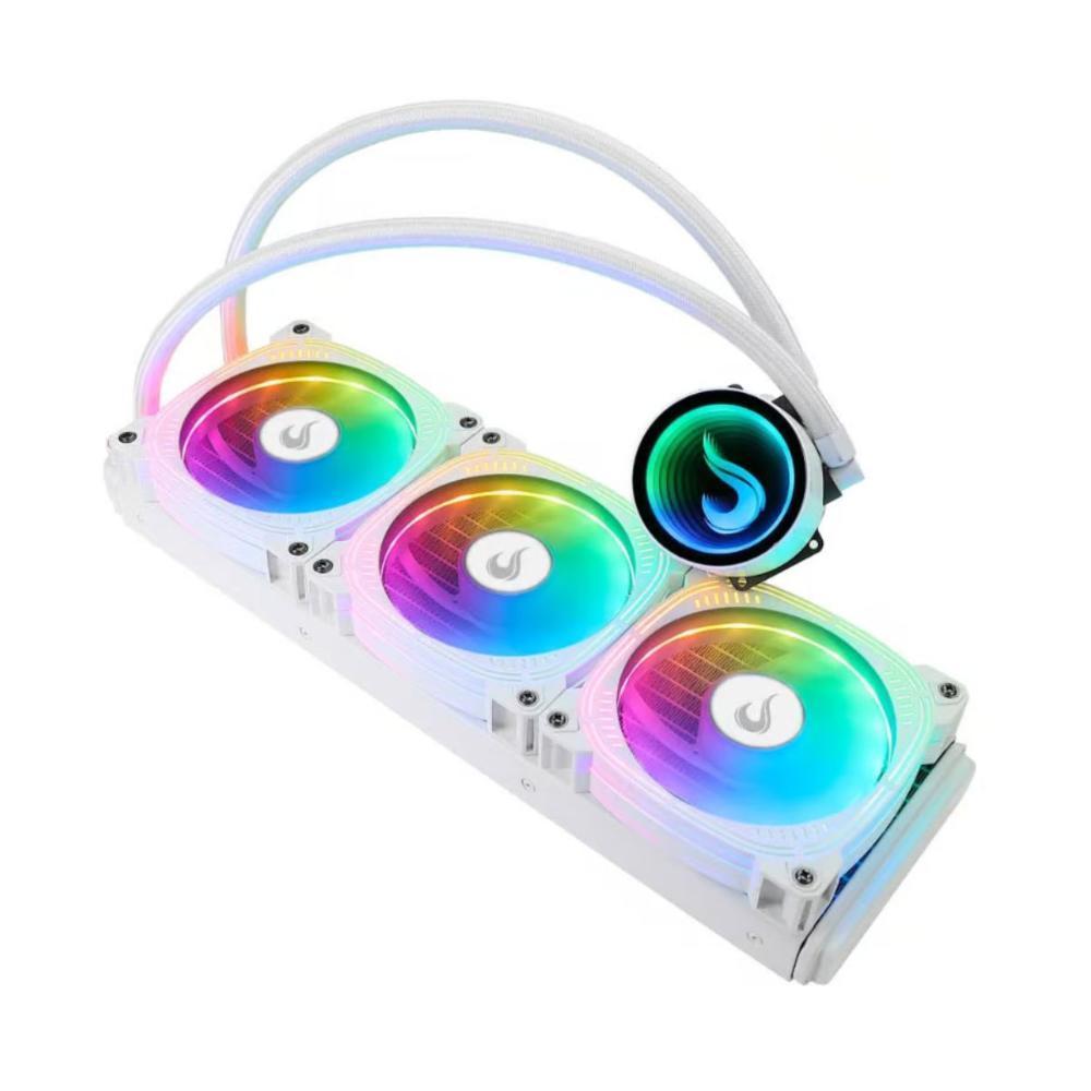 Miniatura Water Cooler Rise Mode Aura Frost Pro 360Mm Argb Branco