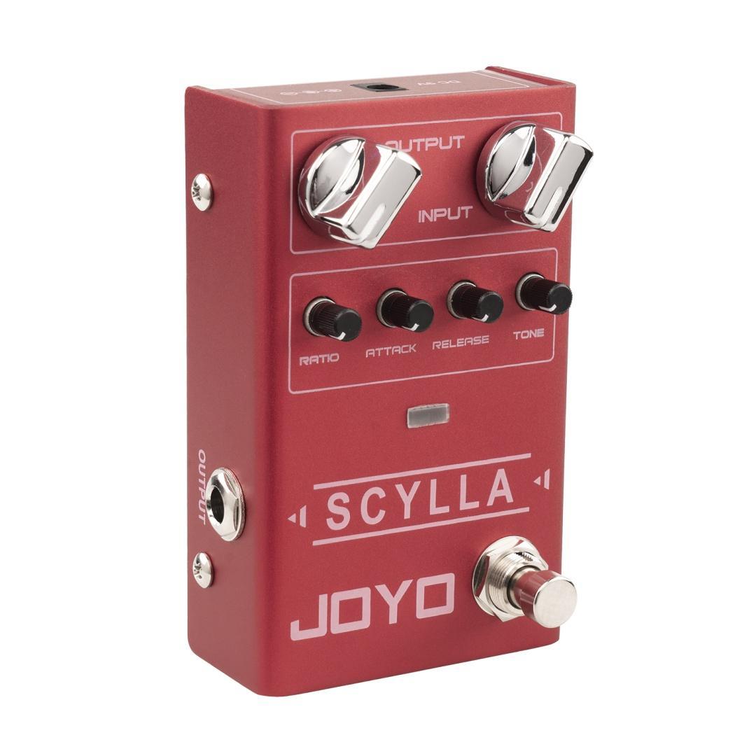 Miniatura Pedal Contrabaixo Joyo Compressor Scylla