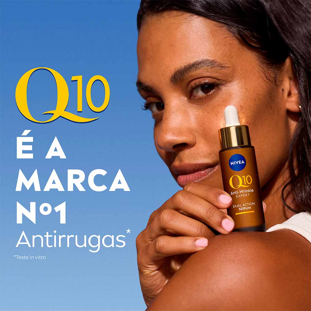 Miniatura Sérum Facial NIVEA Q10 Antissinais Expert Dupla Ação 30ml