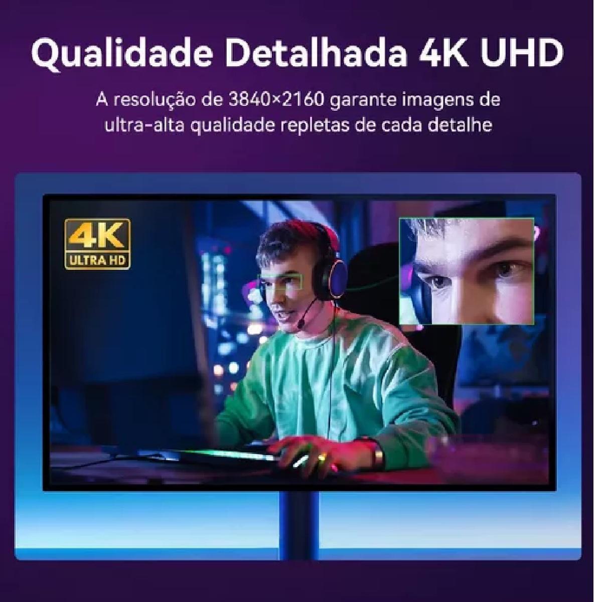 Miniatura Webcam Emeet S800 4K Para Pc - Ultra Hd 4K Foco Automático