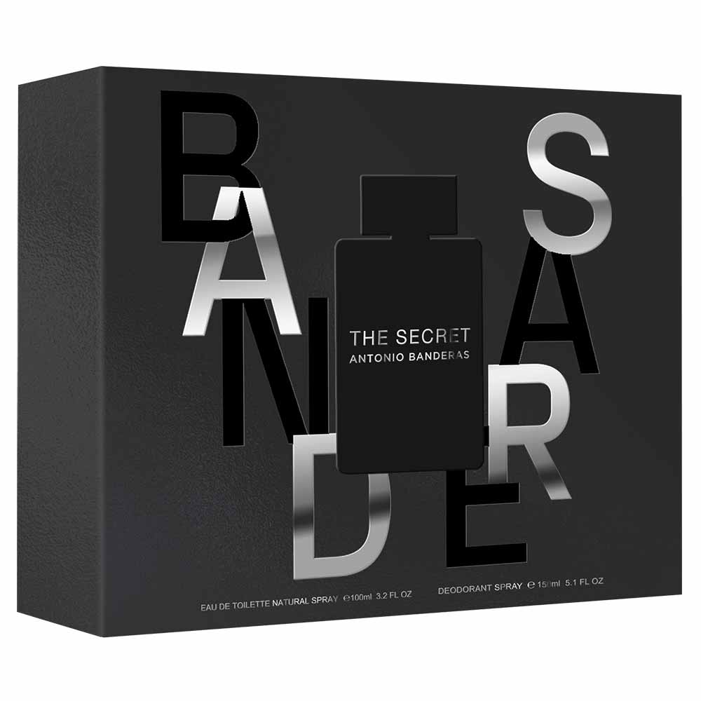 Miniatura Coffret Banderas The Secret Kit - Perfume Masculino EDT + Desodorante Spray Kit