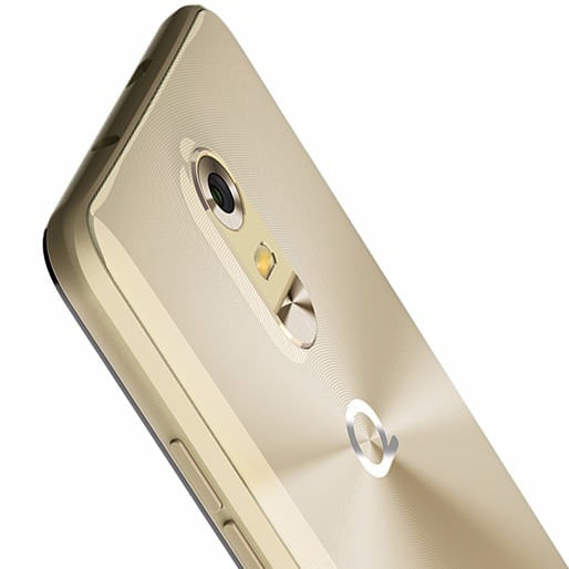 Miniatura Celular Quantum Muv Pro 4g Dual Chip 32gb Tela 5,5 Dourado