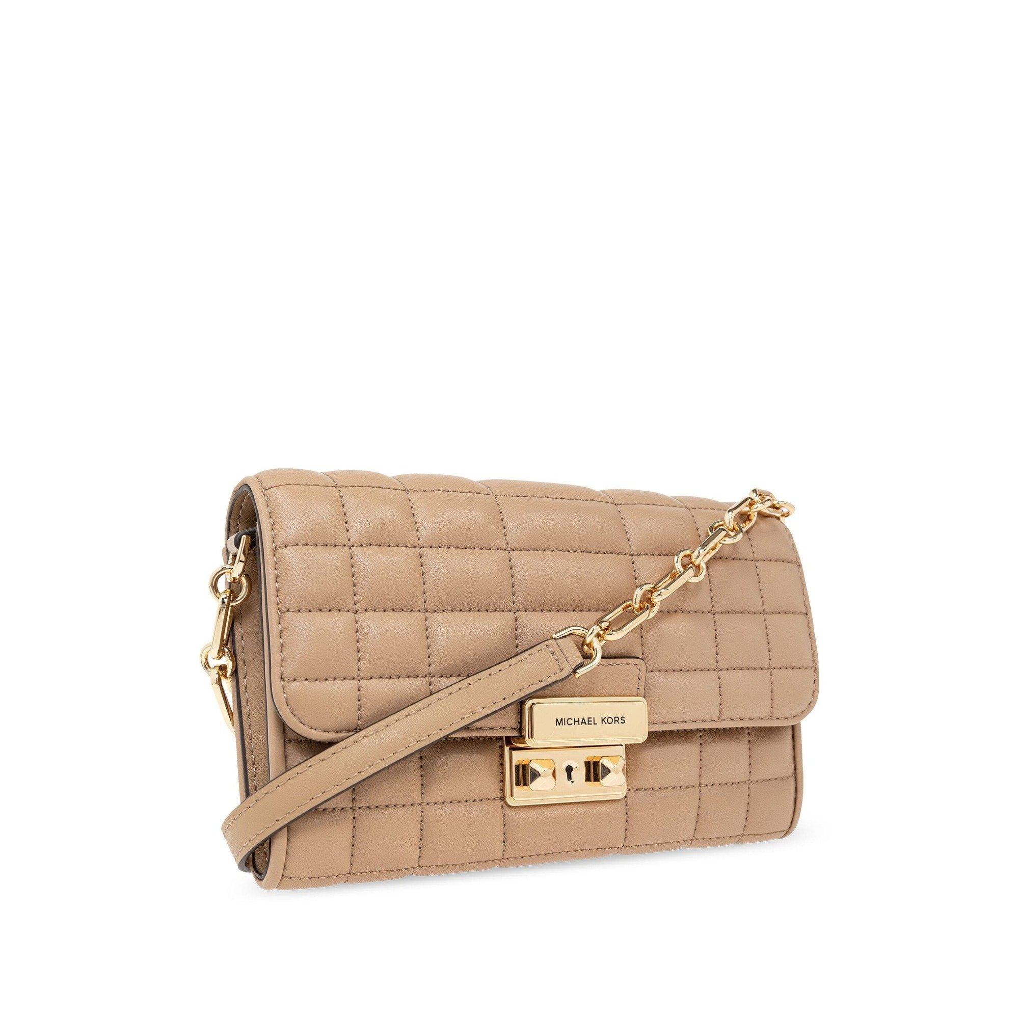 Miniatura Bolsa Michael Kors Transversal Tribeca Pequena De Couro Cara