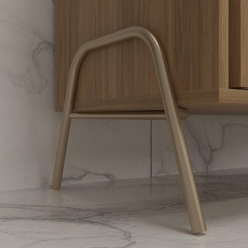 Miniatura Gabinete de Banheiro 80cm com Lavatório e Armário Ref 890 Itapuã/Thassos