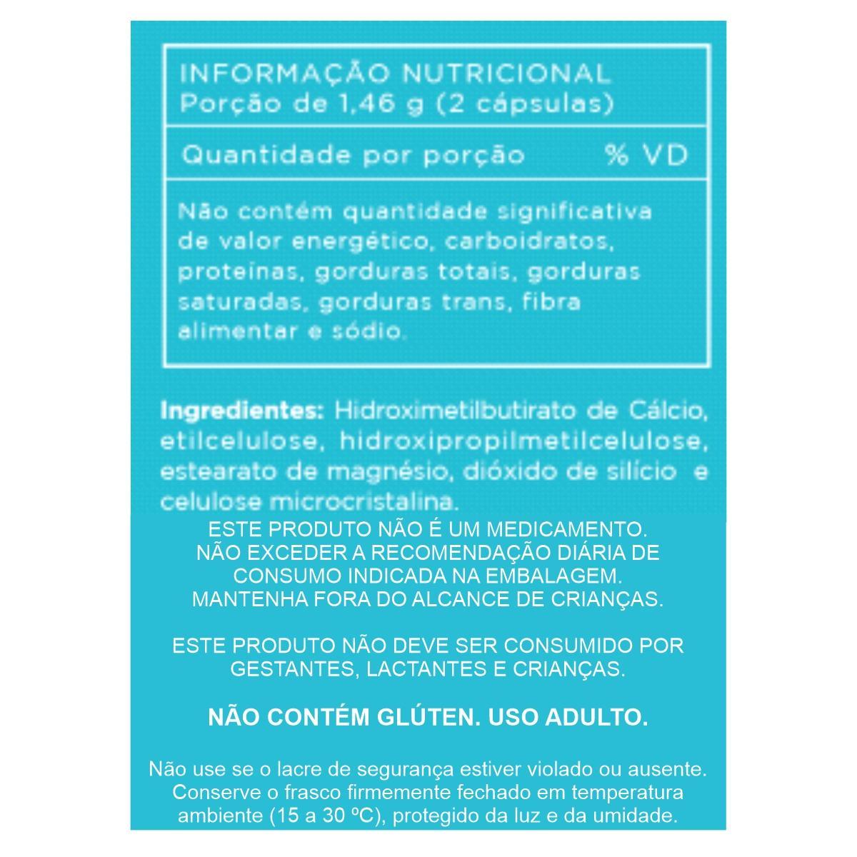 Miniatura Sarcoliv Hmb Hidroximetilbutirato 500Mg 60 Capsulas - Divina