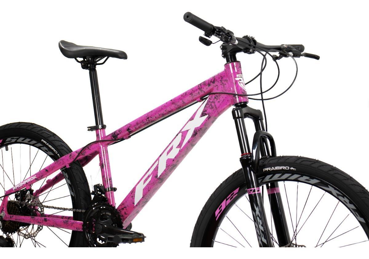 Miniatura Bicicleta Frx Ragnarok Aro 26 Adulto Freeride Pink 14