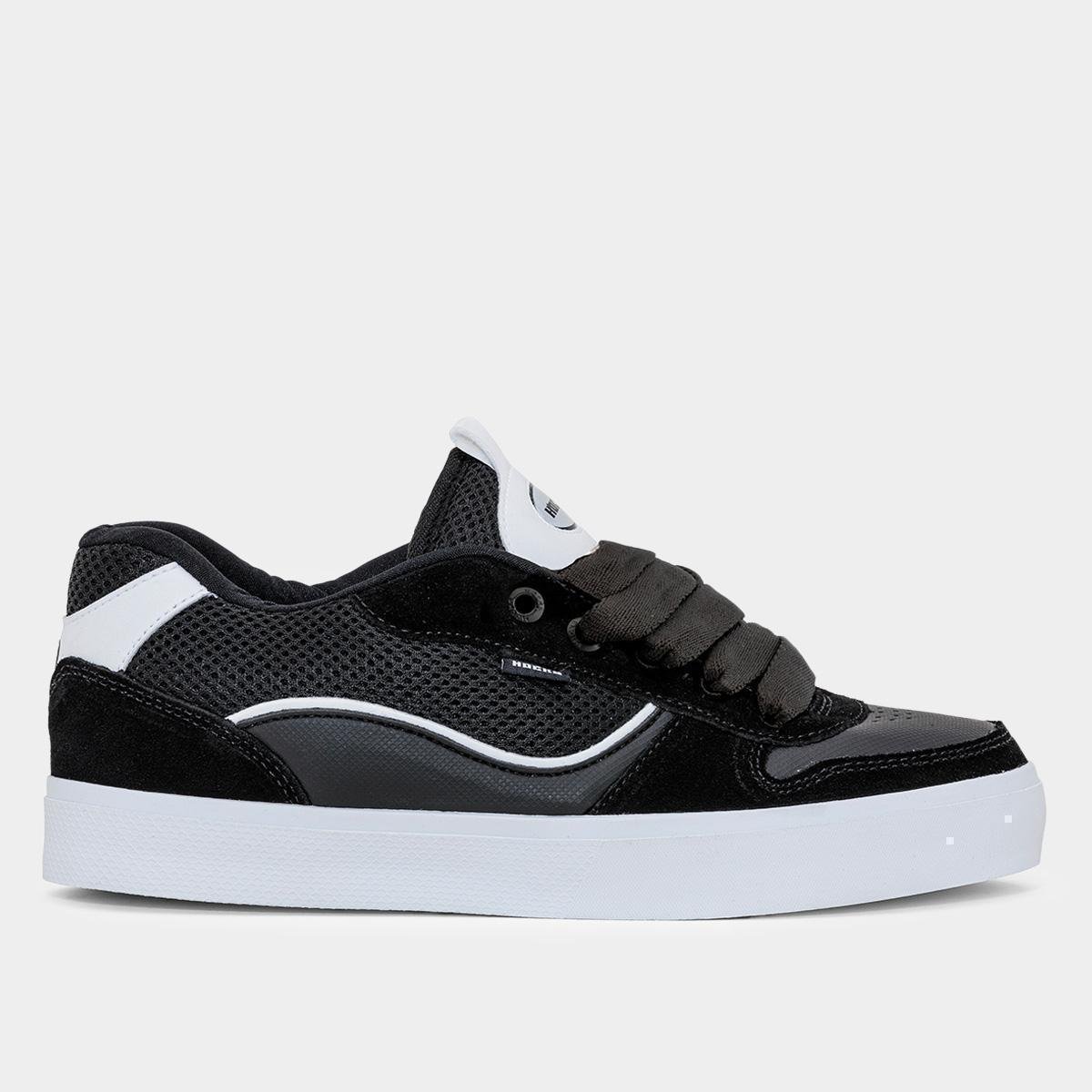 Miniatura Tênis Hocks Puff Branco+Preto - 34