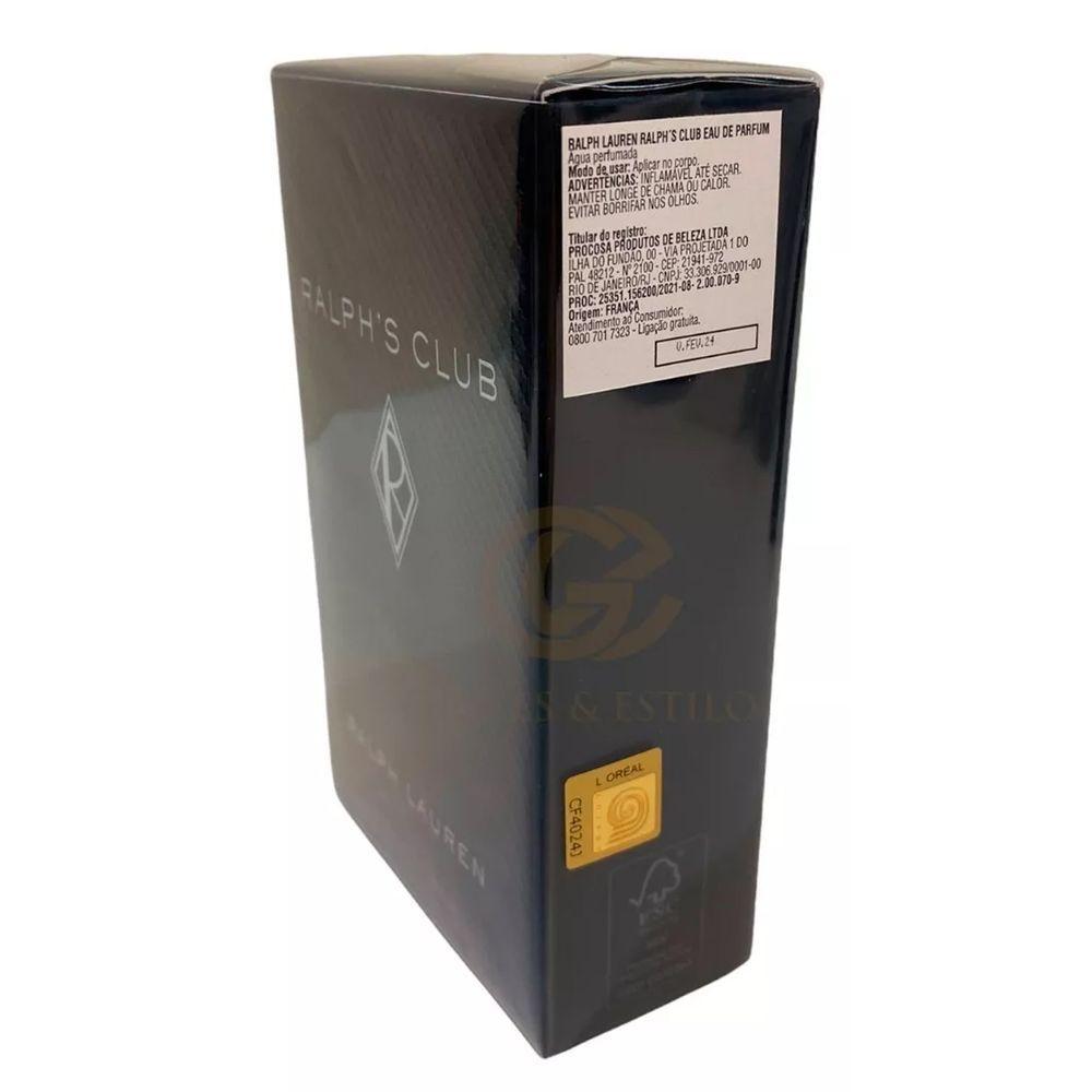 Miniatura Ralph's Club Ralph Lauren Eau De Parfum Perfume Masculino 100ml