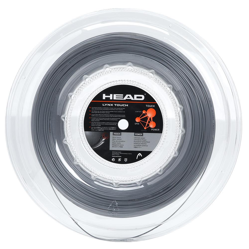 Miniatura Corda Head Lynx Touch 17L 1.25mm Preta Rolo com 200 Metros
