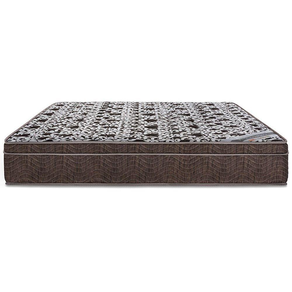 Miniatura Cama Box Baú Queen: Colchão Molas Ensacadas Ortobom Superpocket Physical + Base Gray(158X198)