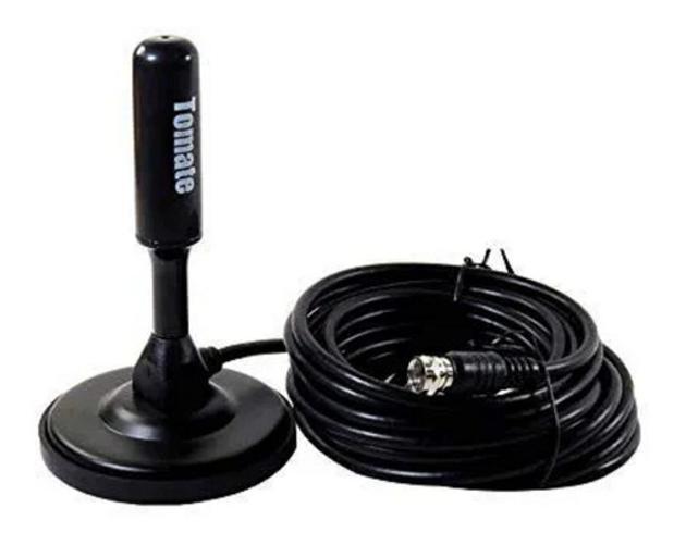 Miniatura Antena Tomate  Digital Cabo 5M Interna E Externa Nfe