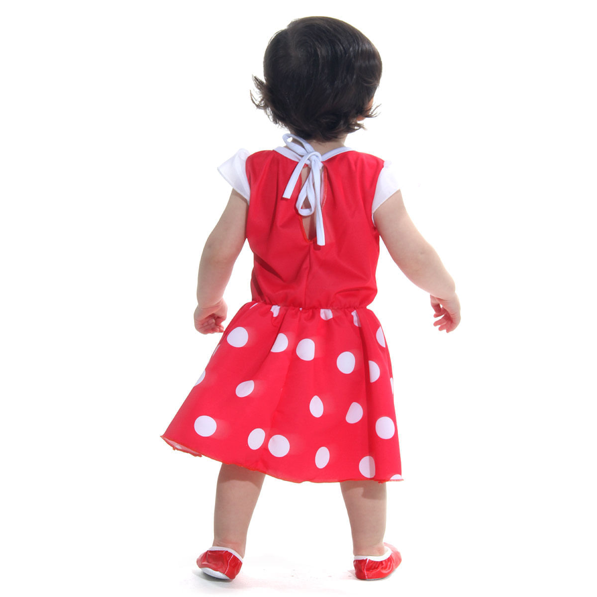 Miniatura Fantasia Minnie Bebe Vermelha - Mickey Mouse - Disney M