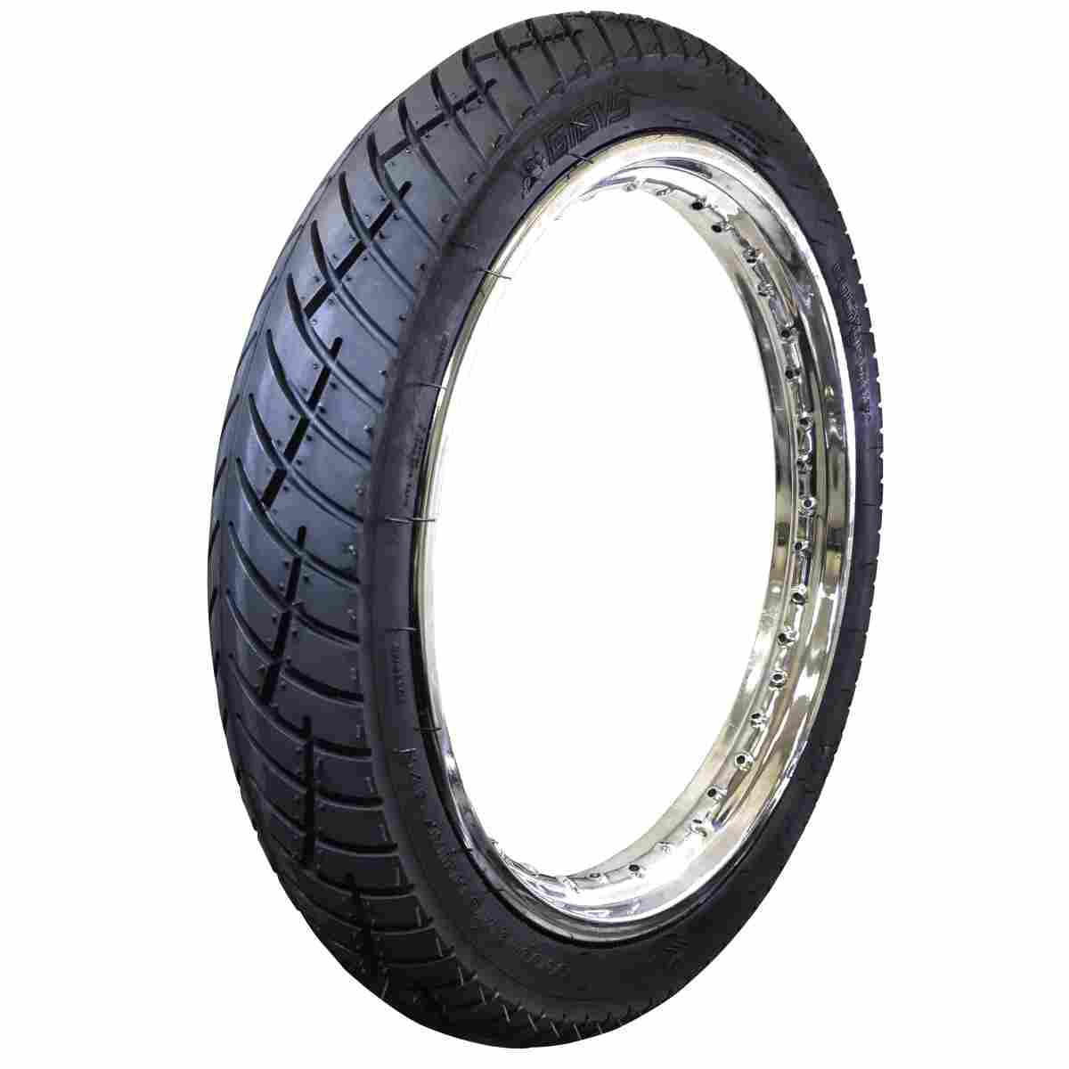 Miniatura Pneu De Moto Aro 18 Honda Turuna 125 1982 90/90 51P Traseiro