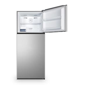 Miniatura Refrigerador Duplex 379L Hisense RT3N375 Frost Free Inverter Portas Planas Prateleiras de Vidro Inox 110V