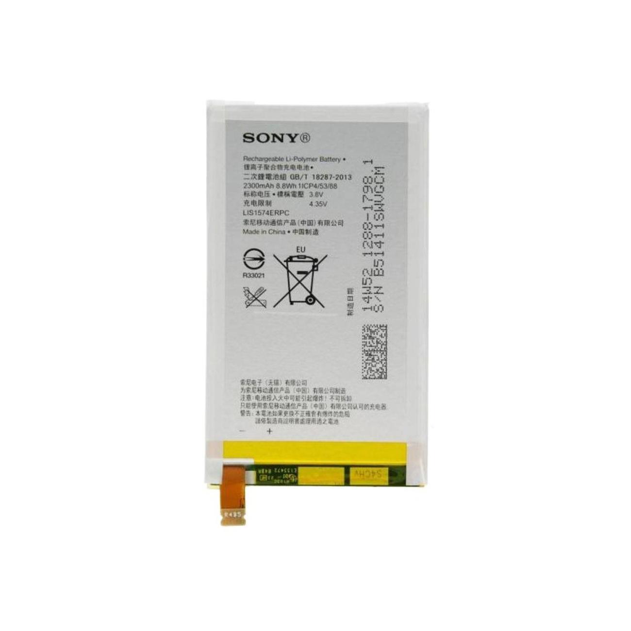 Miniatura Bateria Sony Xperia E4 D2104 E2114 E2115 E2124 Homologação: 40071302435