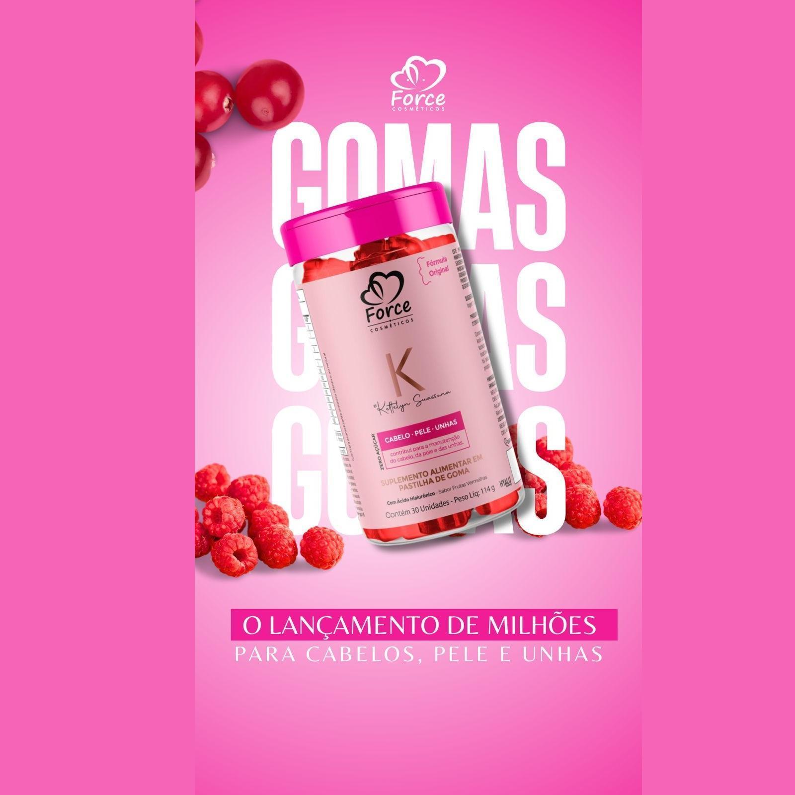Miniatura Suplemento Kettelyn Suassuna Vitaminas Cabelo, Pele E Unhas