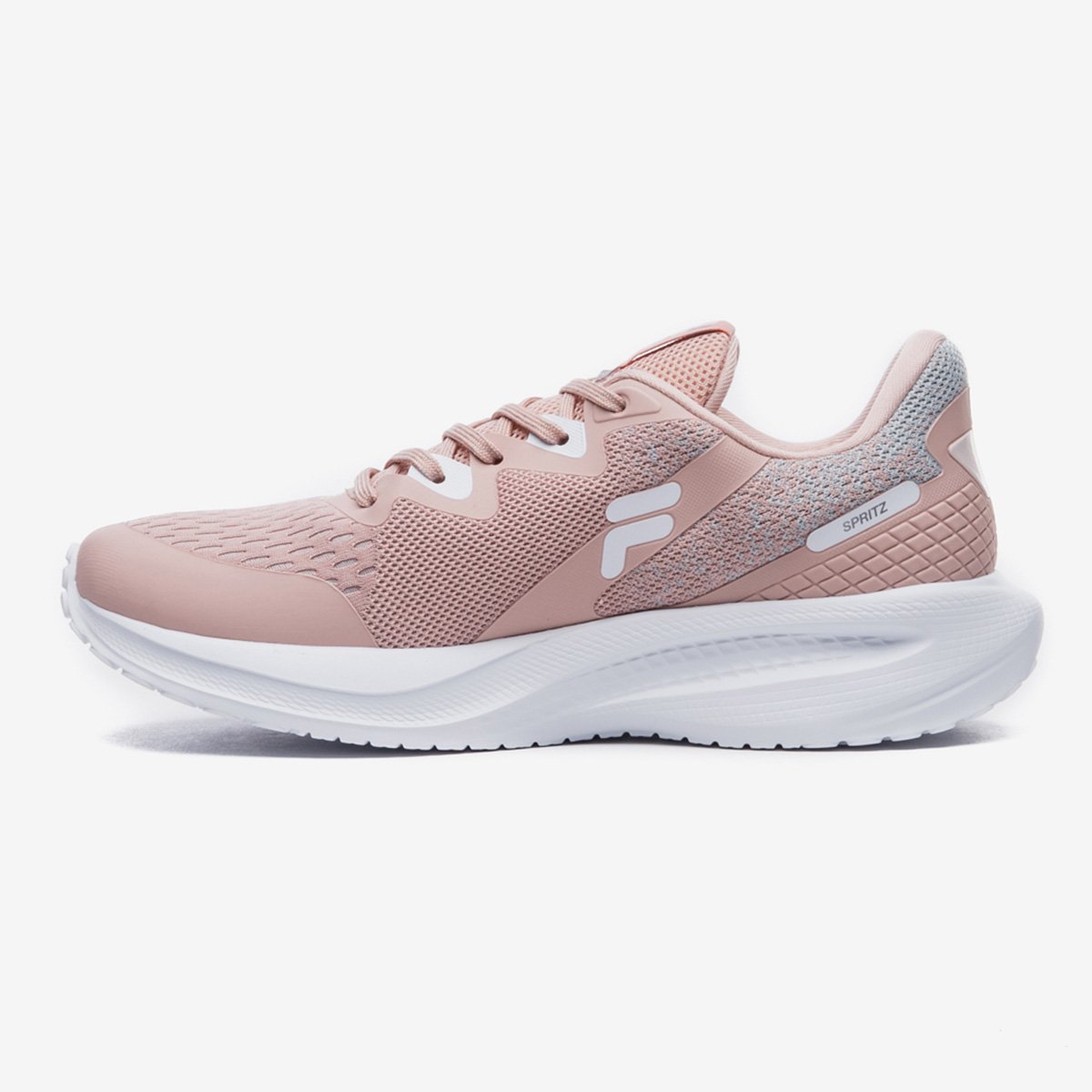 Miniatura Tênis Fila Spritz Feminino Rosa+Branco - 34