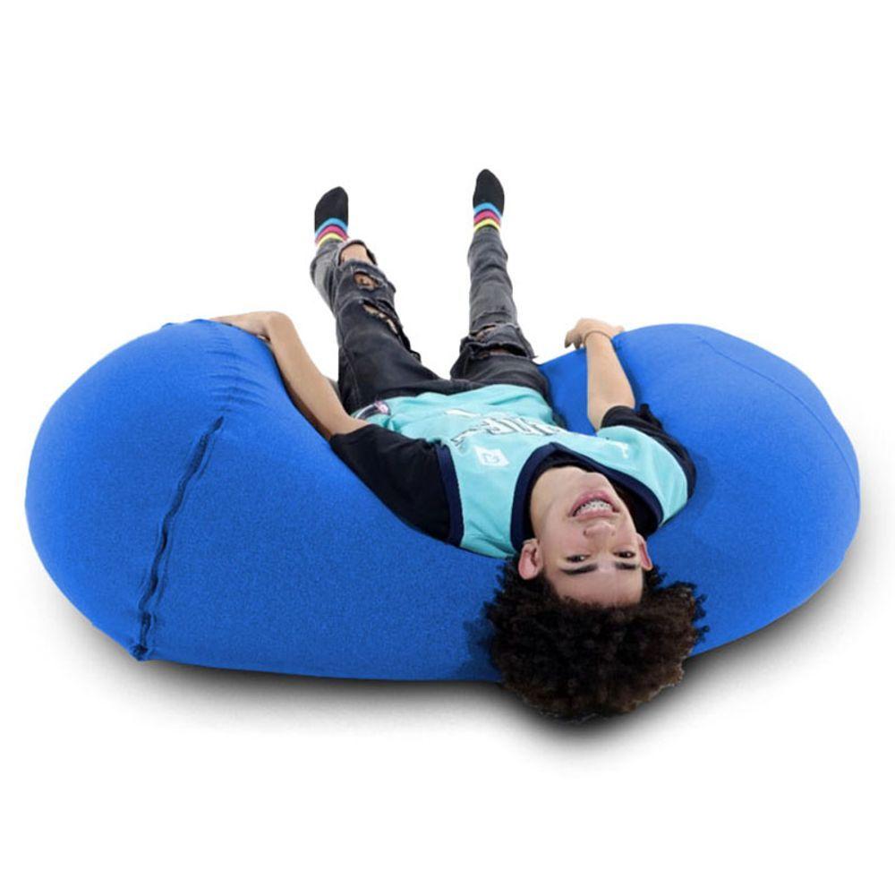 Puff Rollo Cor Azul Royal - Sensorial, Versátil
