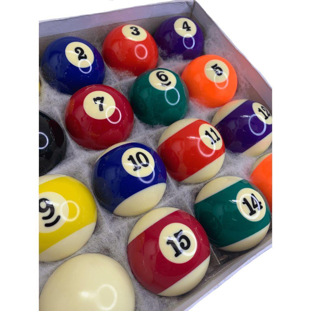 Miniatura Bola De Sinuca Fachada Com Bolão 52mm